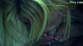 Blonde pornstar Brittney Skye gets warmed up by intense sex