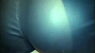 Latina teen's first encounter with an older man in a sensual massage session