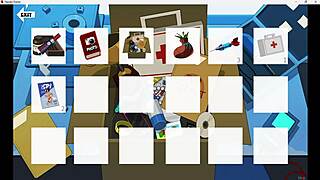 Game-inspired 2d animation with spying and kissing scenes