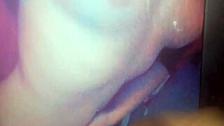 A tribute to love and cum in a solo session