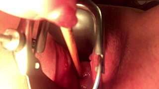 Intense cervical exploration with deep penetration and stretching
