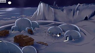 Korra's sloppy blowjob in the 4 Elements trainer book 1, Slavic part 6