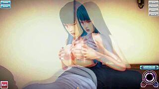 Sarutobi Yuuki's stunning 3D anime beauty in Honey select collection