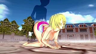 Cartoon sex with a busty Indian babe