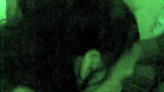 Amateur man gets a handjob and blowjob while smoking a cigar