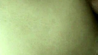 A woman receives fingering and intense penetration