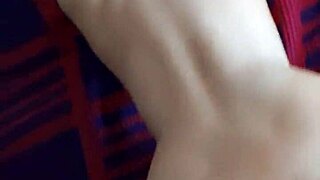 Russian teen's first anal experience in homemade video