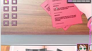 Join Maiko for a naughty classroom cheating game in this Hentai video