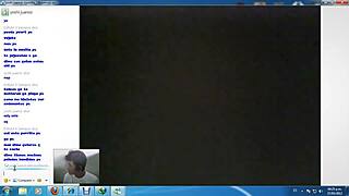 Peruvian 18-year-old's gay webcam show featuring djrym's ass
