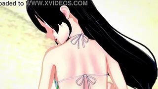 Tsuyu's bikini-clad desire for beach action in My Hero Academia