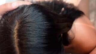 Peruvian beauty with big ass and tits gets fucked in lingerie