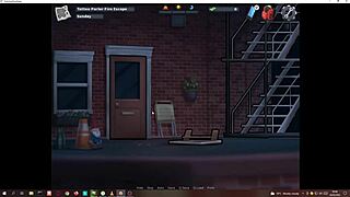 Summer adventure with Eve in the bedroom and bathroom