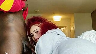Amateur BBW enjoys big black cock