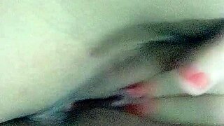 A married woman indulges in self-pleasure