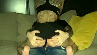 Argentinian amateur masturbates in a grand ballroom