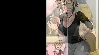 Boku no hero sex with busty blonde mom