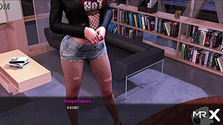 Anime girl craves punishment in fashion-themed hentai video