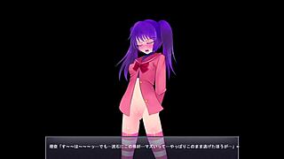 Humiliated and exposed: Hentai game fun with a naughty girl