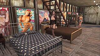 Fallout 4 Hentai: Sexy teens in Vegas