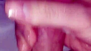 Bi gay twink's intense edging session with messy finish and loud moaning