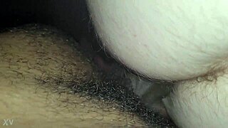 African-American man drills my rear entrance and fills it completely