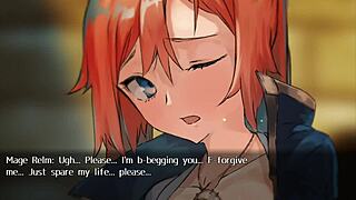 Dragon tamer part 2: Hentai game with blowjob and fingering
