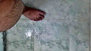 Cleaning up the cock: A solo blowjob experience