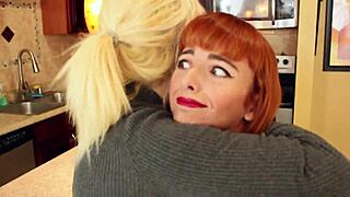 Redhead Lizzy Lamb's fetish for mannequins and dolls