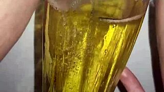 German piss drinking orgy