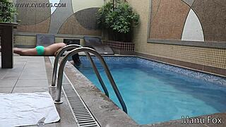 Manu Fox and Rubens badaró engage in hot sex session on camera