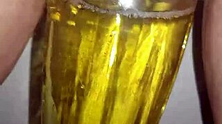 German piss drinking orgy