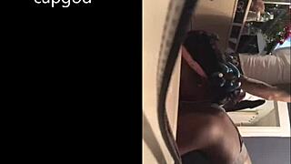 Ketlyd D's Instagram live performance featuring voluptuous curves and ample bosom
