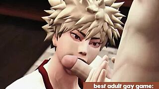 Gay stepbrother's anal sex