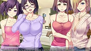 Kurumi's summer holiday turns steamy in this hot anime video