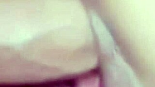 A European girl submits to intense pleasure from a well-endowed partner
