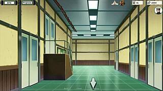 Dinaki's training session with Naruto's female ninjas in Hinata and Mikasa