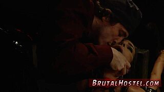 Brunette teen uses strapon to dominate two young sluts Sydney Cole and Olivia Lua in extreme fetish video