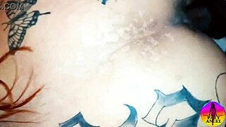 Dirty editor makes fun of me while getting fucked on my back