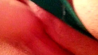 Hot and sexy Latina masturbating to squirt