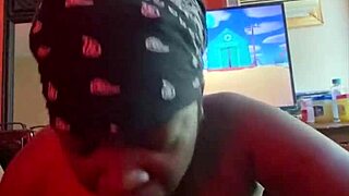 POV view of black man giving best head to unattractive women