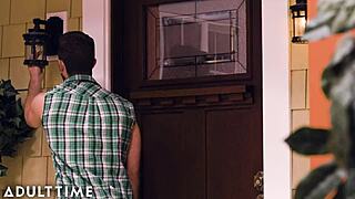 Contractor witnesses Dana Dearmond pleasuring herself