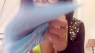 Fetishistic European teen with a dirty mouth and a big ass