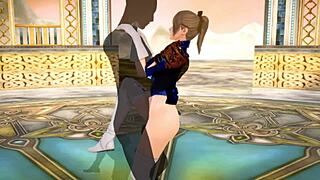 Experience the ultimate hentai fantasy with Soulcalibur in 3D