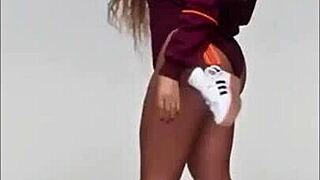 Celebrity jerk off session with Beyonce-inspired content