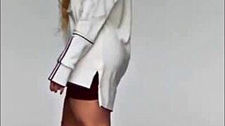 Celebrity jerk off session with Beyonce-inspired content