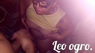 Chubby girl receives cum in abandoned house in exchange for oral pleasure