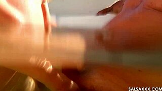 Intense fucking in the jacuzzi until she becomes dizzy
