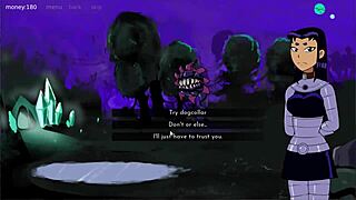 Lover's quest in animated hentai game 18 Titans