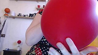 Nicoletta's balloon play will leave you breathless and craving more