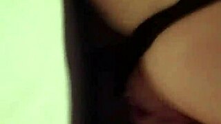 Aroused wife pleasures her female friend with a strap-on